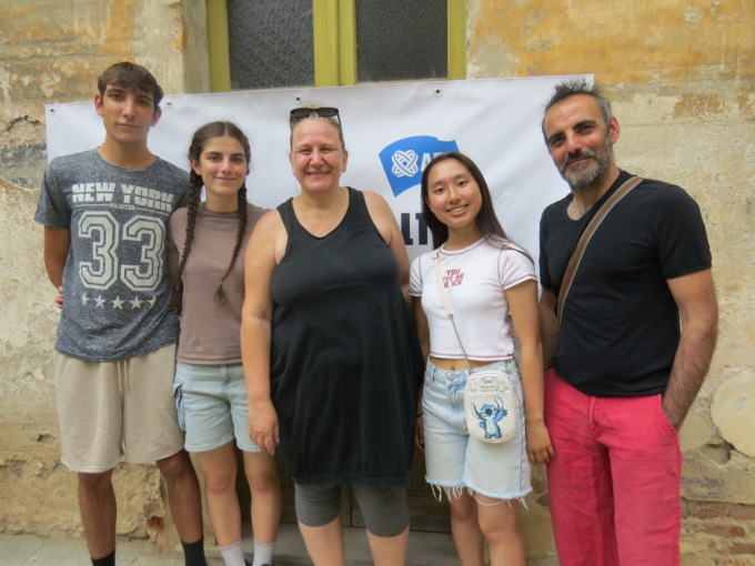 Dal Giappone a Foglizzo: la famiglia D’Abramo ha ospitato Suzu Oe