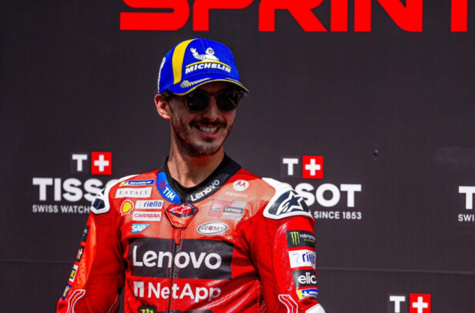 MotoGP, Pecco Bagnsua terzo nella Sprint del Mugello