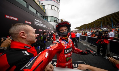 MotoGp, Bagnaia sale sul podio: terzo ad Assen