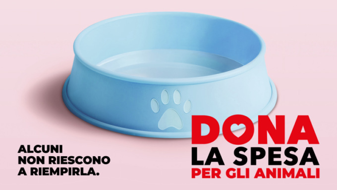 Con Coop dona la spesa per gli amici animali