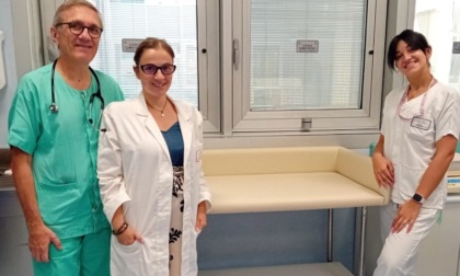 L'Angelo Biondo dona un fasciatoio all'ospedale di Chivasso