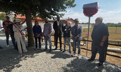 Taglio del nastro per il parco intitolato  a Sergio Ramelli IL VIDEO