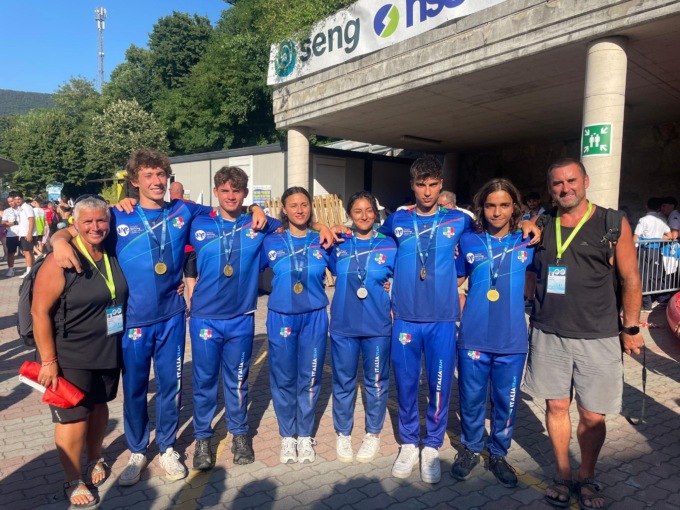 Rafting Mondiali, trionfo nella prima giornata a Solkan per i piemontesi