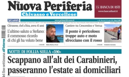 La Nuova Periferia di Chivasso e Vercellese è in edicola dal 16 luglio