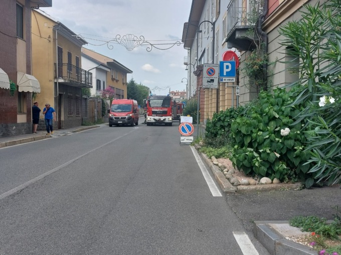 Incendio al Bar del Portico