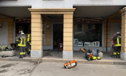 Incendio al bar Il Portico, parte una raccolta fondi