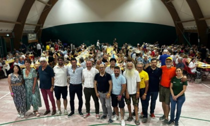 La «grande forza» dei paesi collinari, presenti oltre 200 persone