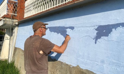 Murales di 26 metri sulla Strada Statale 26