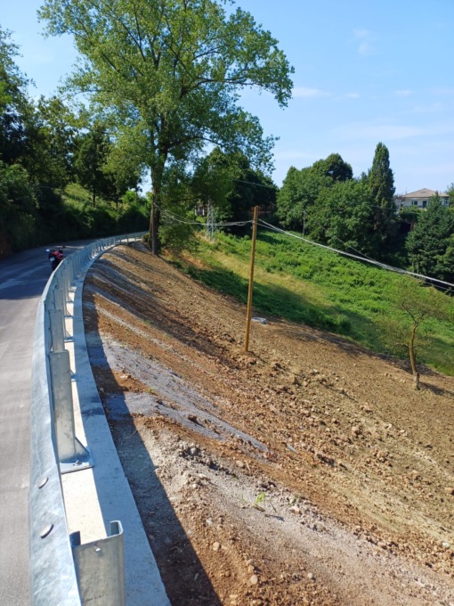 A Castagneto Po riaperta in sicurezza la provinciale 99