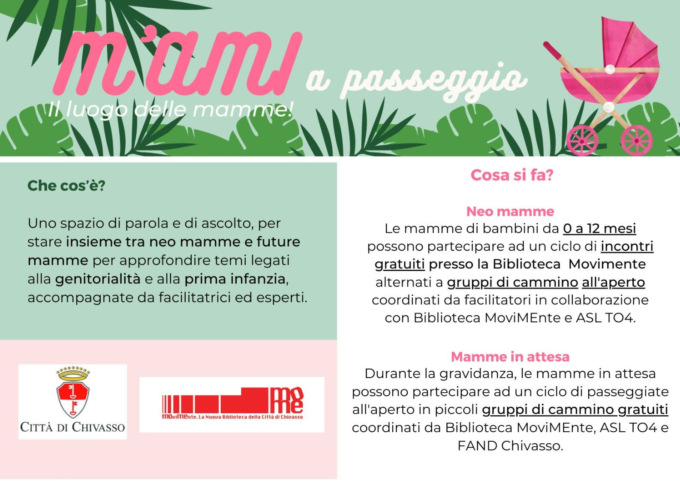 M’ami a passeggio, a fine settembre ripartono  gli appuntamenti a Chivasso