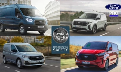 Sicurezza: valutazione “Platinum NCap” per i Transit di Ford