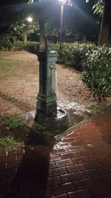 Ennesimo atto vandalico al parco, rotta una fontana
