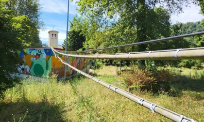 Alluvione, anche il parco giochi torna sicuro