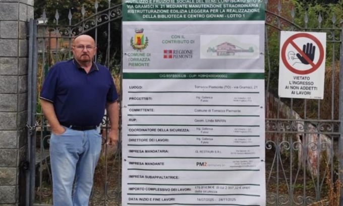 Al via i lavori nella casa confiscata alla mafia