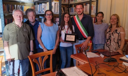 Flavia Micelli, campionessa nazionale di ginnastica ritmica