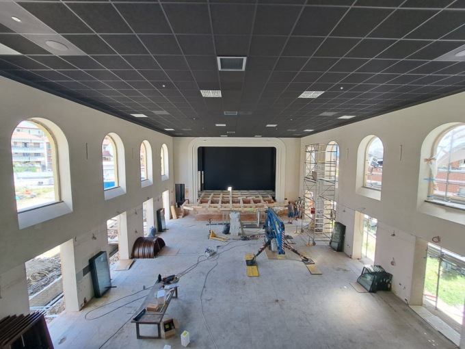 L’ex Cinecittà, palcoscenico già in costruzione