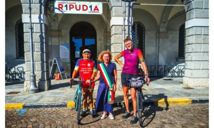 In bicicletta, Ghigliano raggiunge i gemelli di Russi di Romagna