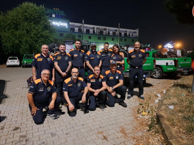 Emergenza Vesuvio, i volontari piemontesi sono partiti