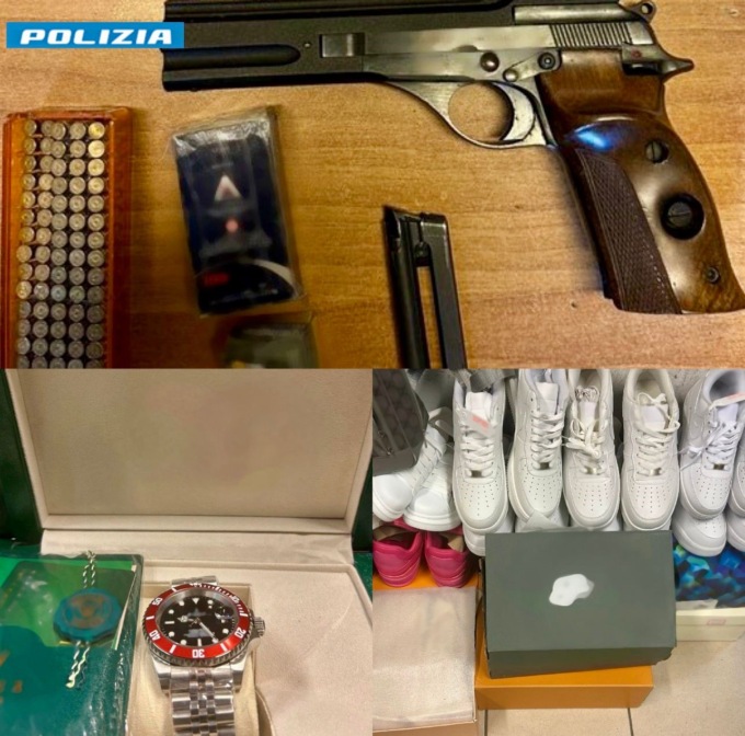 Aveva armi e droga, arrestato un 24enne