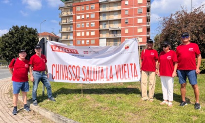 Chivasso vive la Vuelta FOTO e VIDEO
