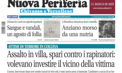 La Nuova Periferia di Chivasso e Vercellese è in edicola dal 20 agosto