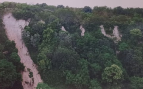 Rischio frane in località Rocca
