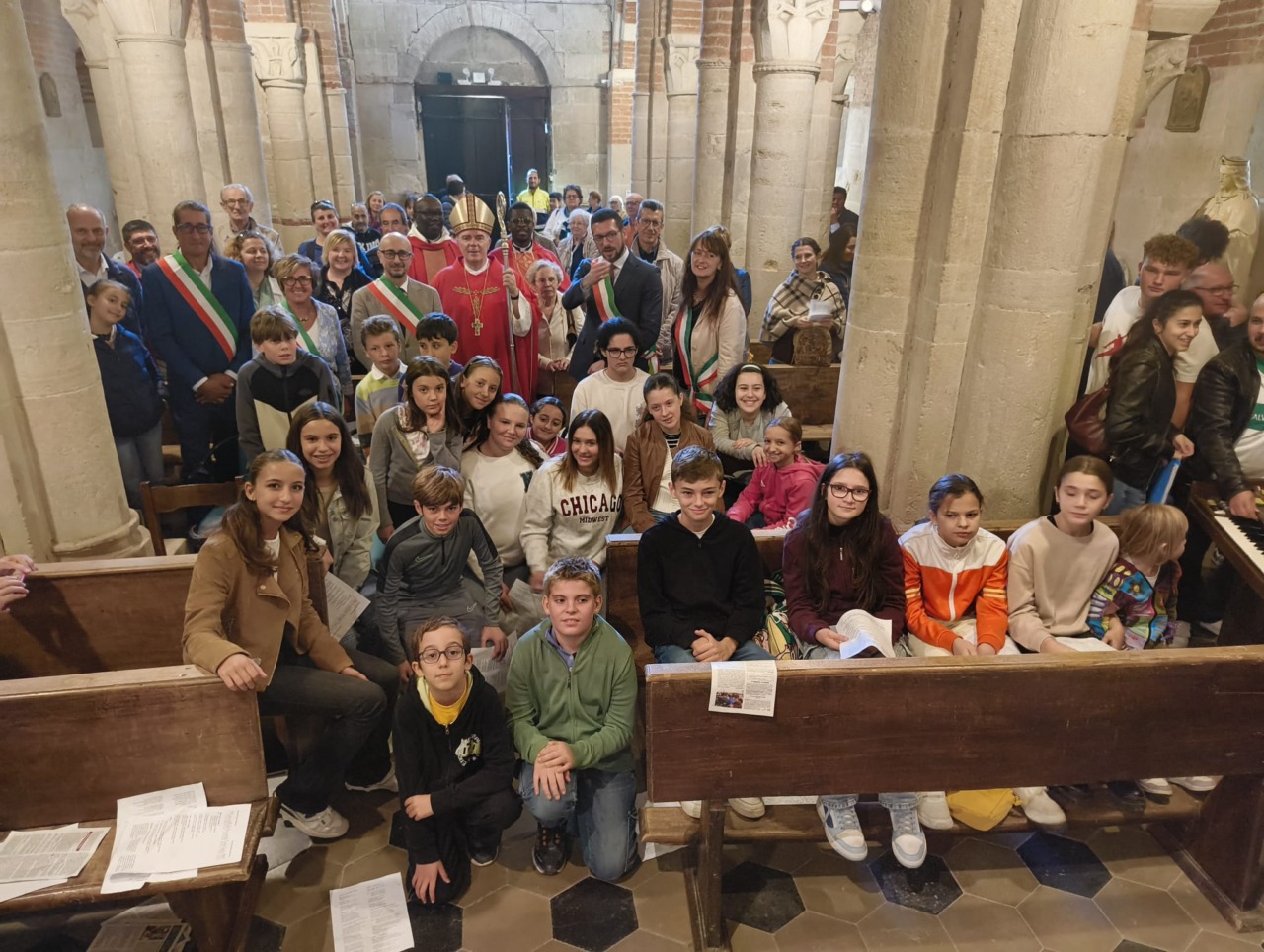 Il Vescovo di Casale a Cavagnolo per l’Unità Pastorale LE FOTO