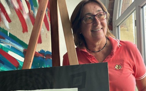 I dipinti di Sabina Villa in mostra