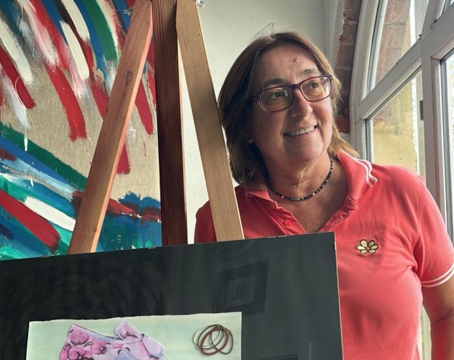 I dipinti di Sabina Villa in mostra