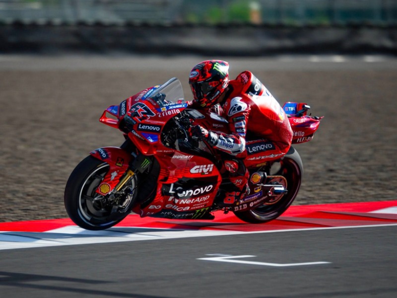 GP Indonesia, weekend disastroso per Pecco Bagnaia