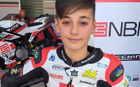Matteo e il sogno della MotoGP