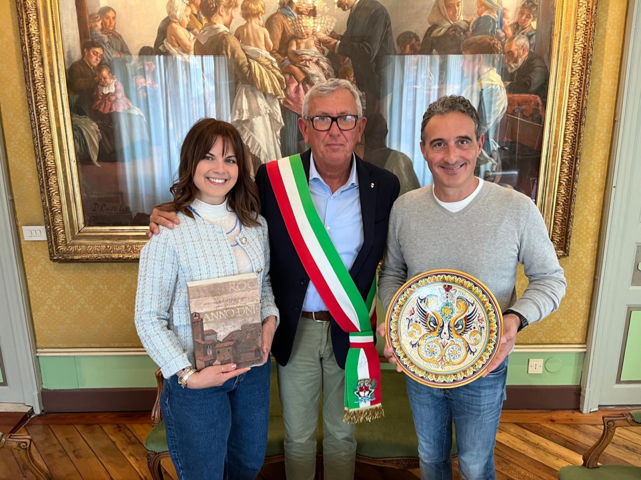 La Bela Tolera e l’Abbà ospiti alla sfilata storica del Palio della Brocca