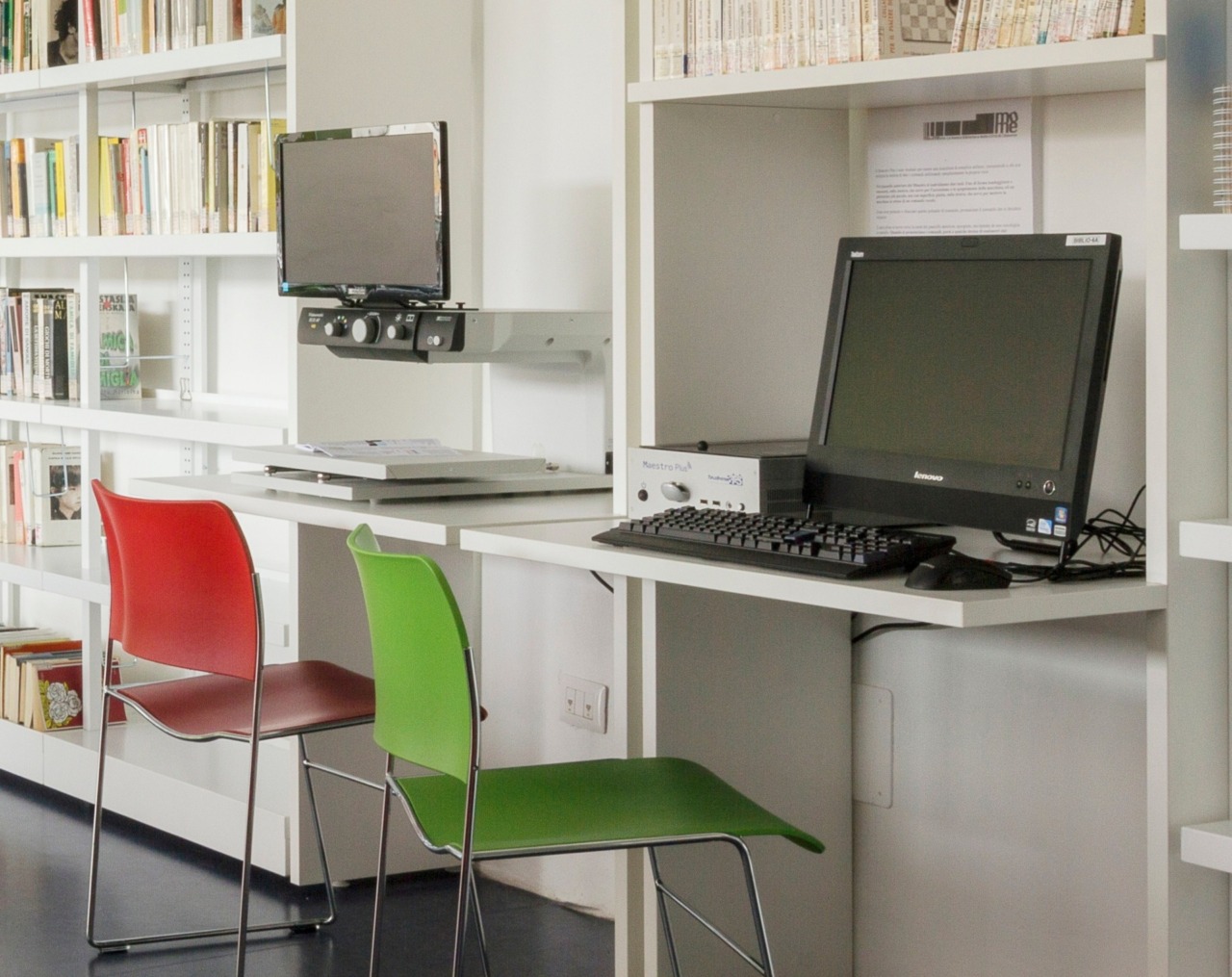 Una biblioteca accessibile a tutti