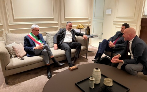 Pace per Gaza, il sindaco Castello incontra il primo cittadino di Bethlehem