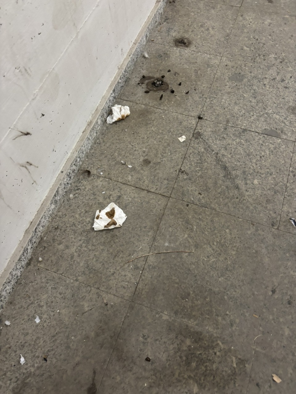 La stazione degli orrori: tra vetri, bottiglie… e escrementi umani LE FOTO