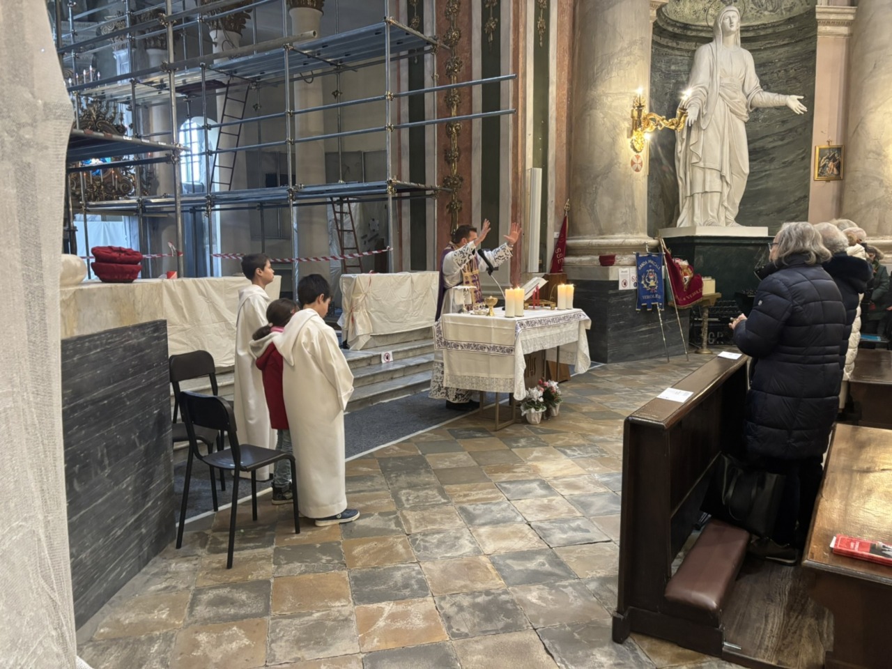 Santuario della Madonnina, cantiere aperto: l’appello di don Valerio