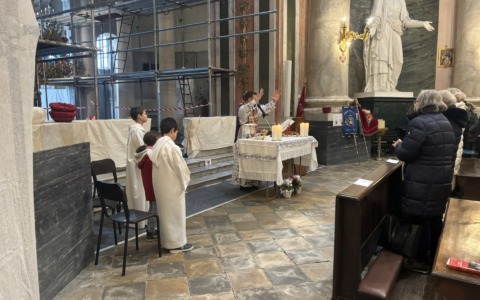 Santuario della Madonnina, cantiere aperto: l’appello di don Valerio