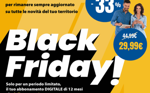 Promo Black Friday: abbonamento digitale a la Nuova Periferia con il 33% di sconto