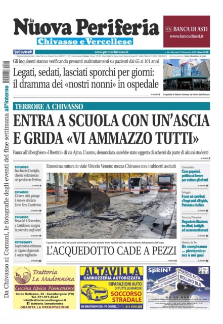La Nuova Periferia è in edicola da oggi, mercoledì 12 novembre
