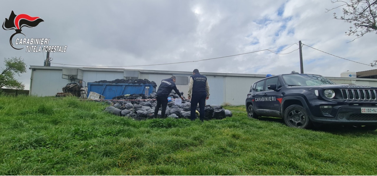 Impresa denunciata per l’abbandono di rifiuti in gomma