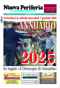 L’annuario de La Nuova Periferia è in edicola oggi, mercoledì31 dicembre