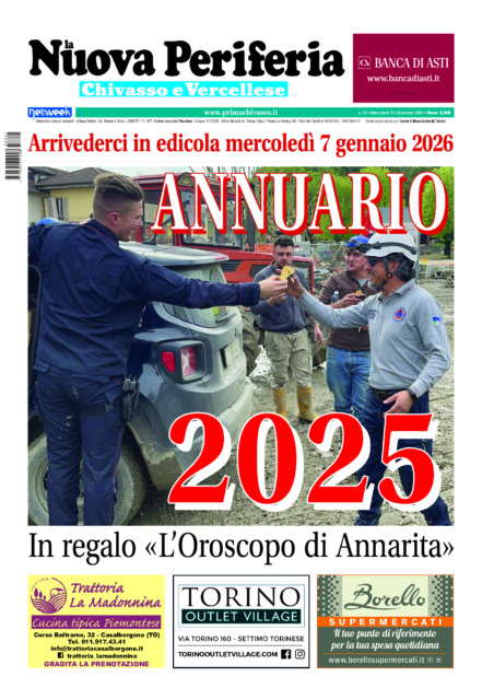 L’annuario de La Nuova Periferia è in edicola oggi, mercoledì31 dicembre