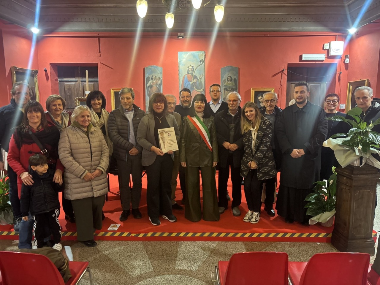 Don Mantovani, don Ponzetto e gli Augero “cittadini benemeriti”