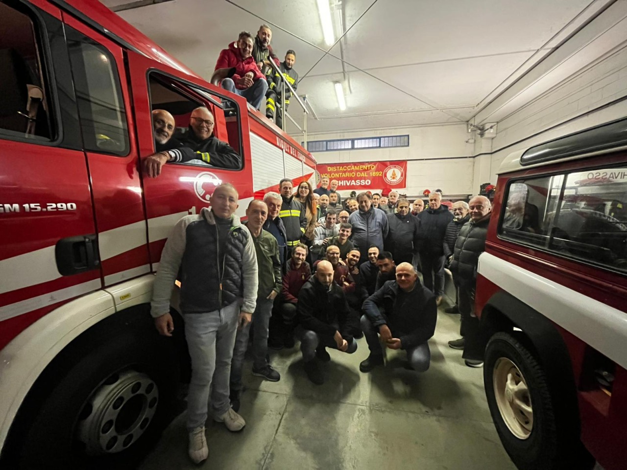 Un anno con i Vigili del Fuoco Volontari di Chivasso