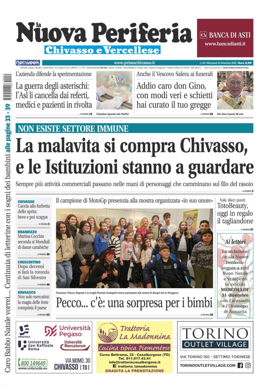 La Nuova Periferia è in edicola oggi, mercoledì 24 dicembre