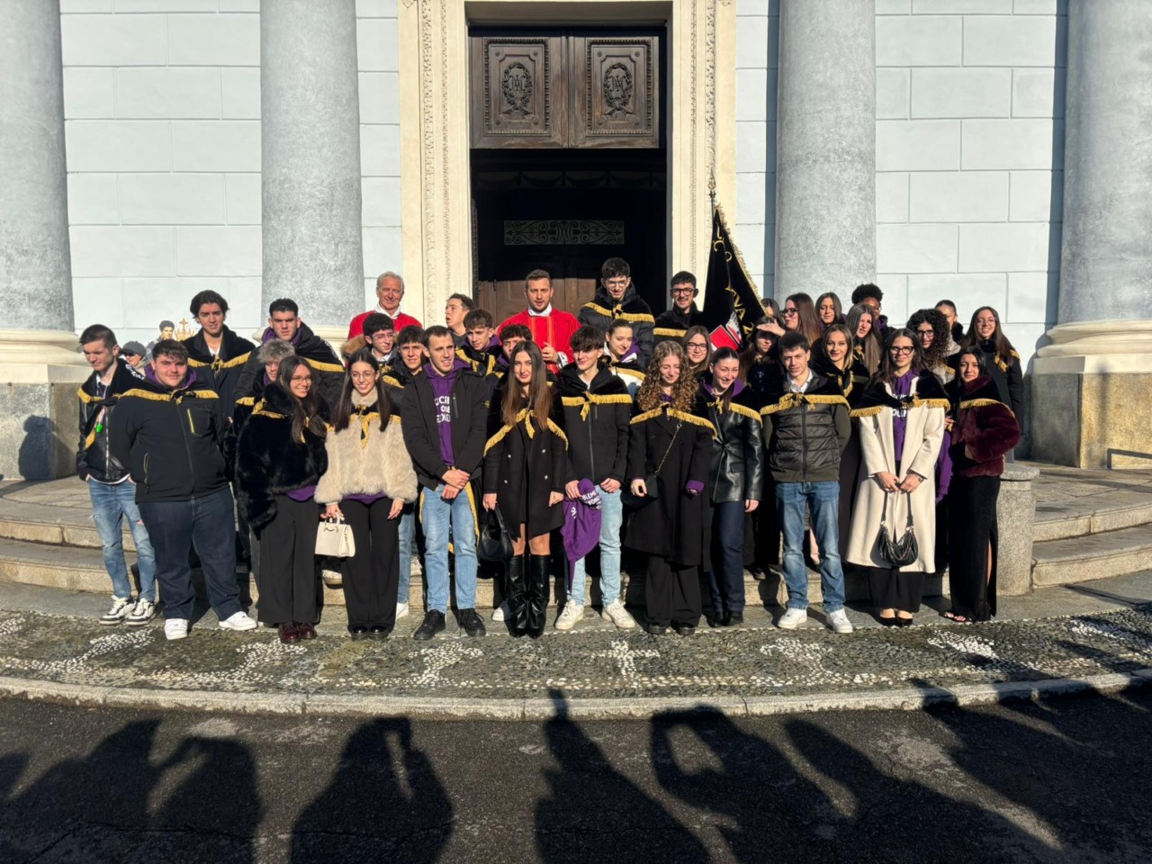 Messa e pranzo: inizia la festa dei coscritti del 2008