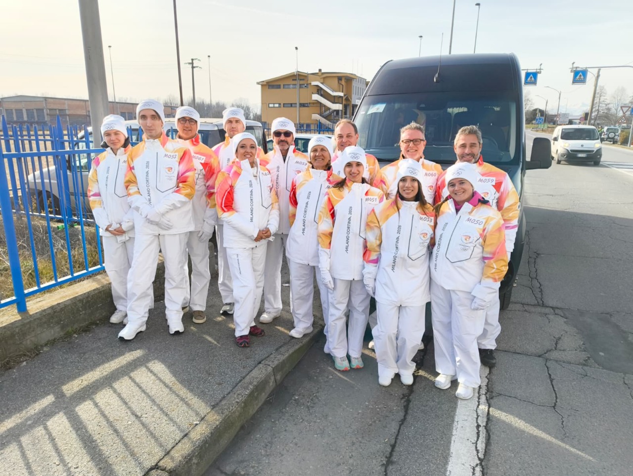 La Fiaccola Olimpica passa da Chivasso LE FOTO