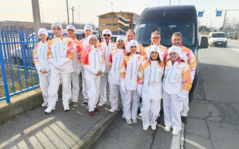 La Fiaccola Olimpica passa da Chivasso LE FOTO