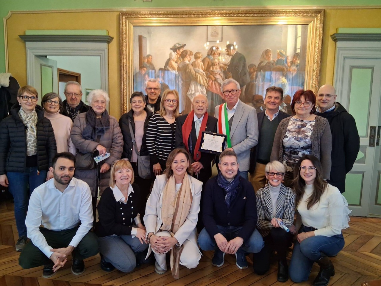 Sante Facchini, una festa per i suoi cento anni