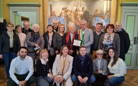 Sante Facchini, una festa per i suoi cento anni